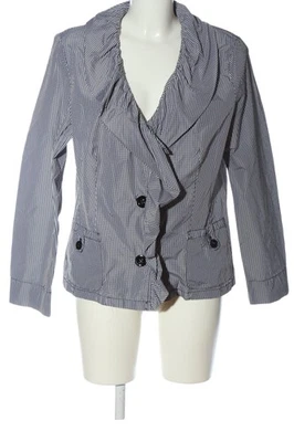 BIBA Blazer corto Mujeres Blazer Talla EU 42 negro-blanco-gris claro - Imagen 1 de 4