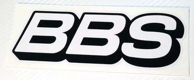 BBS Felgen Tuning Aufkleber Sticker Decal Autocollant - 7 x 20 cm - - Bild 1 von 3
