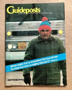 Guideposts Magazine (January 1979), A Bus Driver & A Raging Blizzard, VG! - Picture 1 of 3