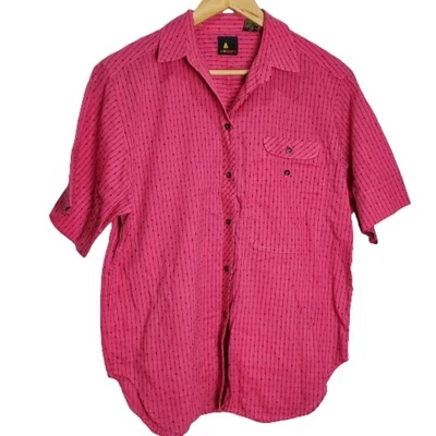 Blusa Liz Claiborne Vintage Años 90 Rosa Manga Corta Lunares Talla Mediana Foto 1 de 4