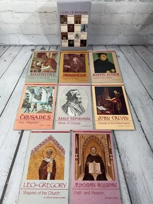 Cloud Of Witnesses Box Book Set Of 8 Softcover Christian History Homeschool - Image 1 of 4