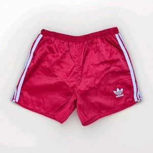 ADIDAS Sampdoria Glanz Nylon Shorts D5 rot Sporthose Fußball Vintage Retro Gym - Bild 1 von 22