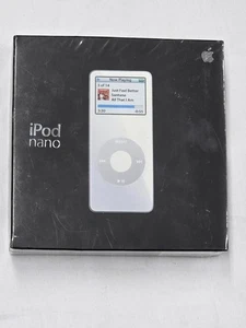 Apple MA004LL/A iPod Nano (1st Gen) 2GB - White SEALED! New! - Picture 1 of 5