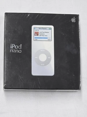 Apple MA004LL/A iPod Nano (1ª Generación) 2 GB - ¡Blanco SELLADO!    ¡Nuevo! Foto 1 de 4