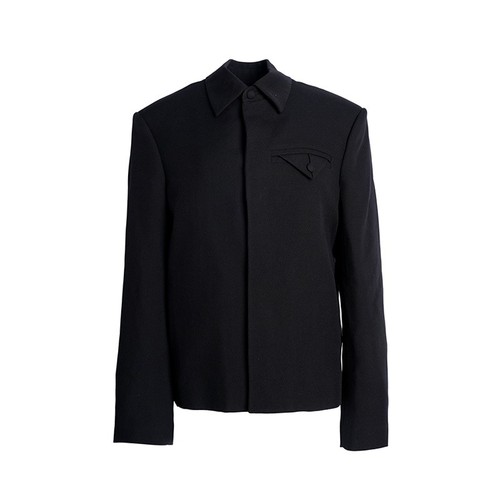 LOUIS VUITTON（LV） Louis Vuitton Giacca Bomber in Lana Impreziosita 1AF986 Nero 74528163