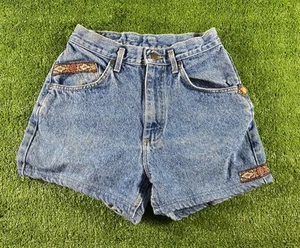 Pantalones Cortos Denim Lee Riders Vintage Años 90 Bordados Monet Stone Talla 9 Petite - Imagen 1 de 14