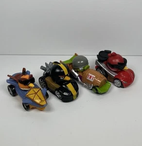 Angry Birds Mini Cars Rovio Go! Telepods Kart Racers Bundle x4 Good Condition - Picture 1 of 9