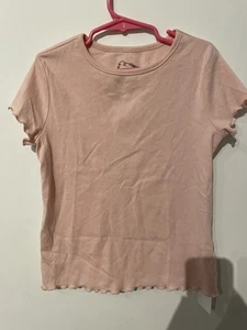 Art Class Girls Light Pink Short Sleeve Shirt Size M(8) NWT - Picture 1 of 3