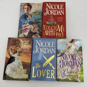 Nicole Jordan 5 PB Books Saucy Historical Romance STAND ALONE Novels 1991-2014 - Picture 1 of 13