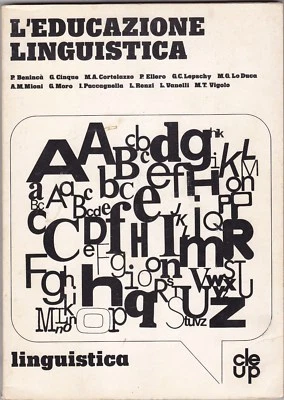 L'educazione Linguistica (Italian) published by Cleup; Language Education - Image 1 of 2