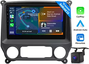 GMSX6 Android 13.0 Car Stereo Radio For 2014-2018 Chevy Silverado GMC Sierra GPS - Picture 1 of 26