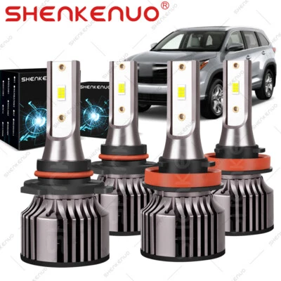 9005 H11 Kit de bombillas LED de haz alto bajo para Honda City 2016 2017-2019 4x Foto 1 de 4