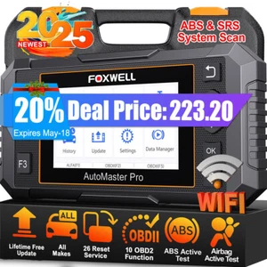 Foxwell NT650 Pro Bidirectional ABS SRS Car OBD2 Scanner Diagnostic Tool Oil EPB - Picture 1 of 17