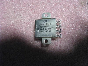 COMMUNICATION INSTRUMENTS RELAY # 408-1147-000 NSN: 5945-00-965-9798 - Picture 1 of 4