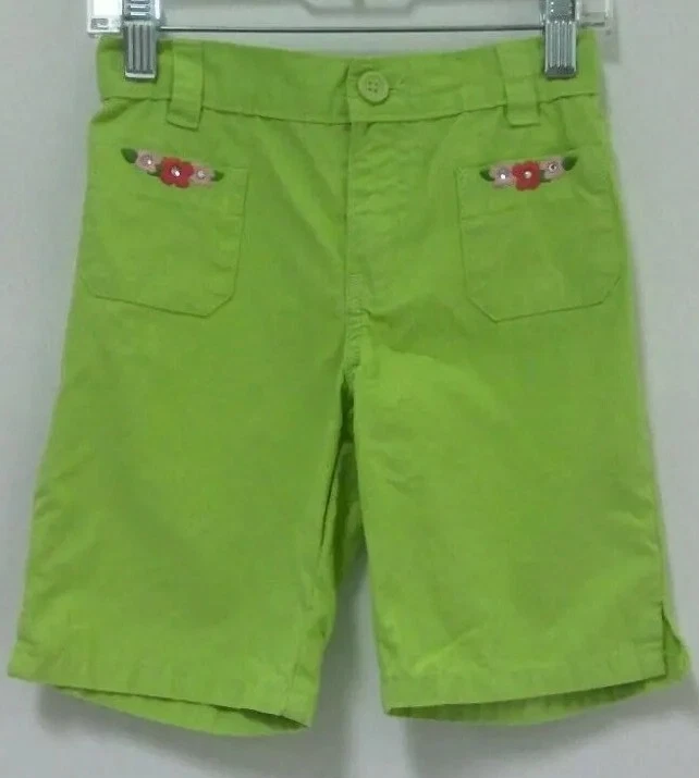 Gymboree Girls Shorts with Flower Print Size 6 - Image 1 of 4