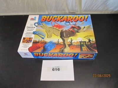 BUCKAROO! Vintage Game by MB 1986 'The Saddle-Stacking Game!' Vintage - Complete - Image 1 of 4