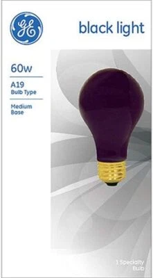GE Blacklight 60-Watt Bulb - Image 1 of 2