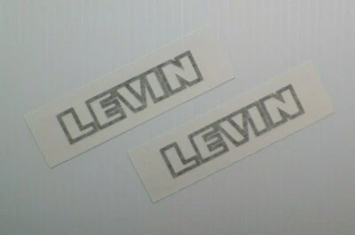 Nuevo par de calcomanías de panel lateral Toyota Corolla LEVIN 1983-1987 AE85 AE86 AE88 Foto 1 de 4