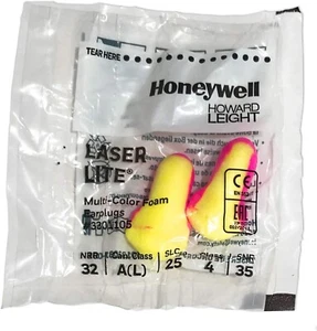 Laser Lite Ohrstöpsel Geräuschreduzierung, Schnarchen - 10 Paar - Bild 1 von 1