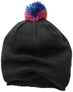 Muk Luks Gorra de invierno guatemalteca colorida Pom Slouchy Beanie Gorra de invierno - Imagen 1 de 3