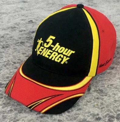 CLINT BOWYER #15 5 HORAS ENERGY HAT CHASE AUTÊNTICO BONÉ AJUSTÁVEL STRAPBACK. - Imagem 1 de 4