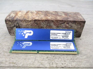Patriot 8GB Kit Game Memory ( 4GB x2 ) DDR3-1333 PC3-10600 Desktop UDIMM 240 Pin - Picture 1 of 4