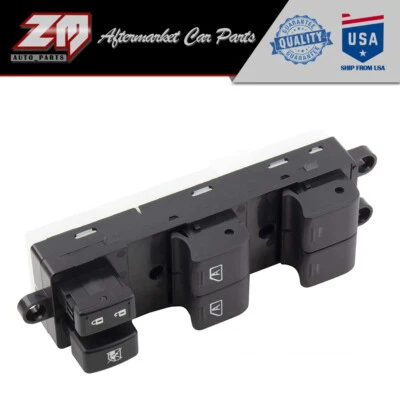 Interruptor de ventana eléctrica maestro del conductor izquierdo para 07-12 Nissan Pathfinder 25401-ZL10A Foto 1 de 4