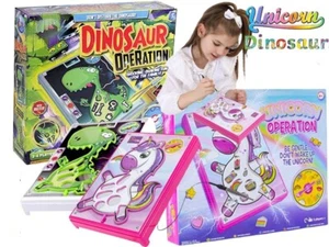 Unicorn Operation Game Kids Girls Family Fun Skills Classic Board Game Play Gift - Picture 1 of 16