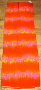 NWT Floral BEACH CABANA Swimsuit Coverup Sarong Pareo Wrap Fits S M L XL - Picture 1 of 1