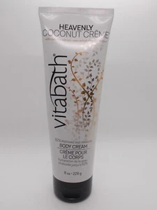 Vitabath Heavenly Coconut Creme Body Cream 8 ounce NEW - Picture 1 of 1