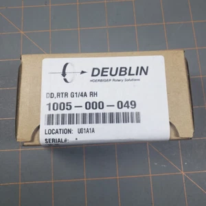 DEUBLIN Drehdurchführung 1005-000-049 Neu im Karton 1005000049 - Bild 1 von 3