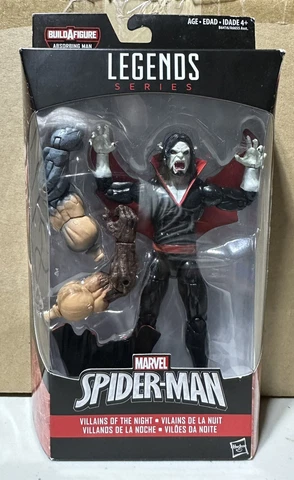 Marvel Legends MORBIUS 6” Action Figure Absorbing Man BAF (Build-A-Figure) Cover