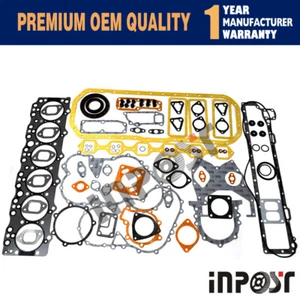 6BD1 6BD1T overhaul gasket kit for Isuzu engine Hitachi UH07-7 EX200-1 EX200-3 - Picture 1 of 4