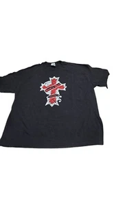 House of Blues Orlando T-Shirt Men’s 2XL Black Cross Graphic Rock Concert Tee - Picture 1 of 7