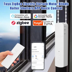 Tuya Zigbee Smart Elektro-Rollladen Rollo Vorhang Motor Mit APP Sprachsteuerung - Bild 1 von 17