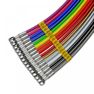 Kit de manguera de freno trenzada delantera y trasera para PARA Renault Clio 182 REN4113 - Imagen 1 de 4