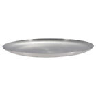  Vintage Stainless Steel Plate Jewelry Dish Tray Pizza Metal Cooking