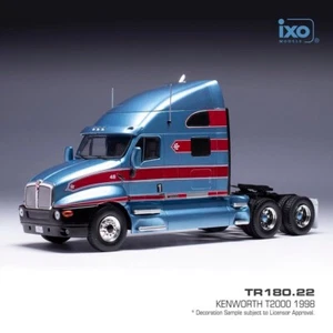 IXO MODEL TRUCKS KENWORTH T2000 1998 LIGHT BLUE 1-43 SCALE TR180 - Picture 1 of 2
