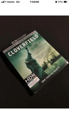 CLoVeRFieLD: 4K+blu ray+d/c w/ “ULTRA RARE” Slipcover “Read Desc”  🗽BRaND NeW🗽 - Image 1 of 4