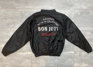 Vintage 2000’s Bon Jovi Security Jacket Japan Tour - Picture 1 of 8