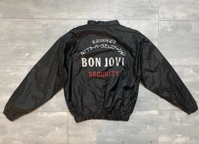 Vintage 2000’s Bon Jovi Security Jacket Japan Tour - Image 1 of 4