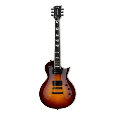 ESP E II Eclipse volle Dicke Rechtshänder E-Tobacco Sunburst Gitarre - Bild 1 von 4