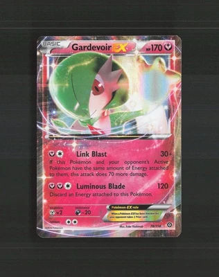 Gardevoir EX 78/114 Steam Siege Ultra Rare Holo Pokemon Card LP - Image 1 of 4
