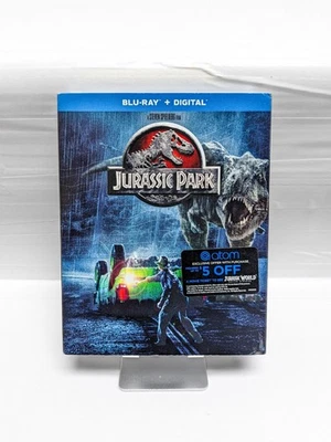 Jurassic Park (Blu-ray, 1993) W/Slipcover RARE OOP HTF BRAND NEW SEALED - Imagem 1 de 3
