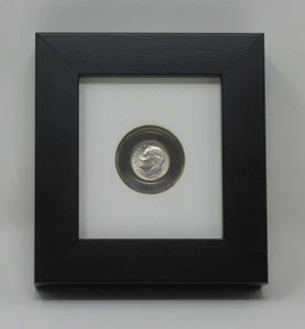 DIME, 10 CENT 18mm COIN (NOT INCLUDED) SMALL DISPLAY FRAME - Picture 1 of 4