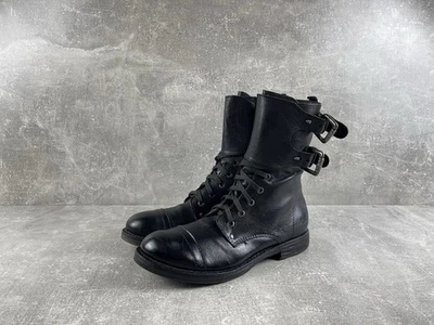 Botas de Combate Airstep (AS98) Avant Garde Italianas Negras Doble Hebilla Talla 42 Foto 1 de 4