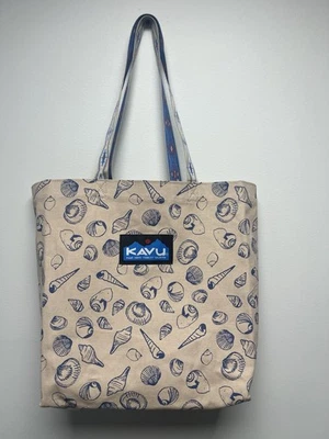 Bolso de Mano KAVU Típico Correa para el Hombro Bolso de Mercado de Lona Talla Única, Shell Life - Nuevo con Etiquetas Foto 1 de 4