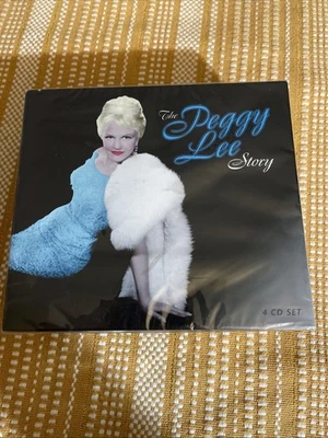 The Peggy Lee Story 4 CD Box Set 40 Page Booklet NEW Sealed Import - Image 1 of 4