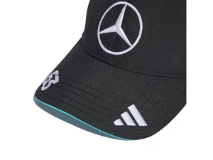 AMG Petronas Formel 1 orig Mercedes Basecap George Russel schwarz 2025 by adidas - Photo 1/4