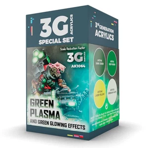 AK Interactive Wargame Set di colori: plasma verde ed effetti luminosi (AK1064) - Foto 1 di 2